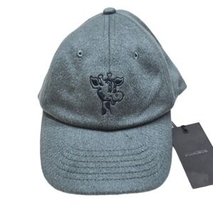 Bonobos‎ Geoffrey Wool Hat Baseball Cap Mens OS Goblin Blue 100% Wool $60 NEW